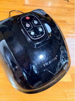 FIT KING Shiatsu Foot Massager Machine with Heat Deep Kneading Foot Reflexology