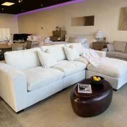 Cozy Cloud Sofa Modular Sectional Chaise Living Room Set