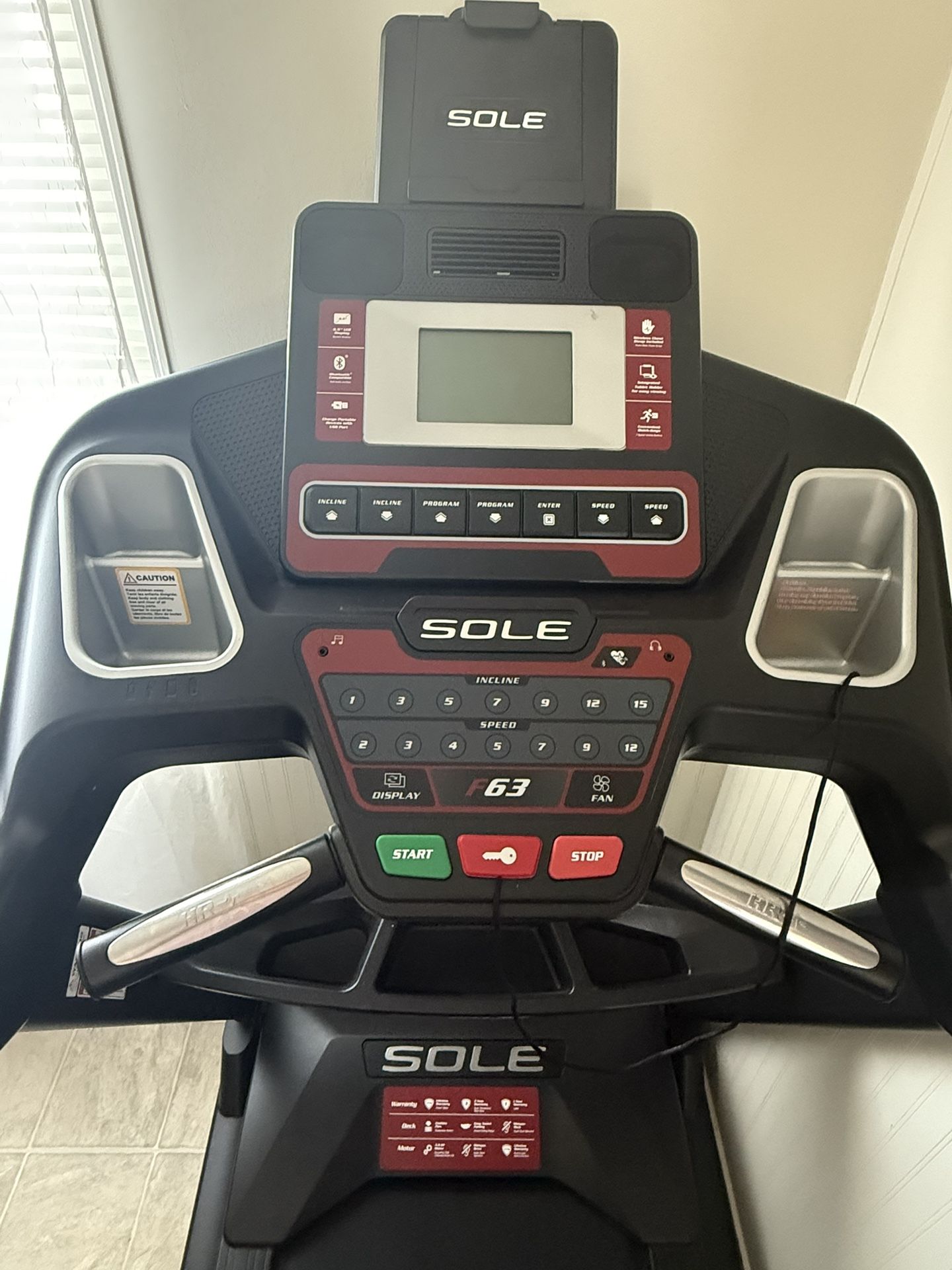 Sole F63 treadmill