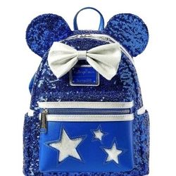 Loungefly / Disney Parks 'Minnie Mouse' Sequined Mini Backpack 
*NWT*