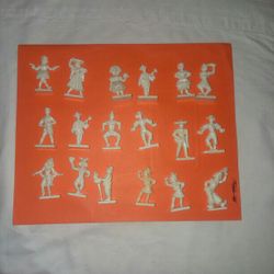 1950's vtg Cereal Van Brode figures 