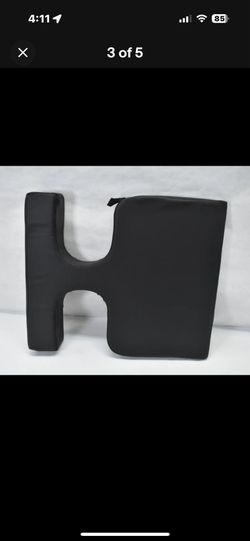 Easy Spa Massage Table Breast Pillow AA-D Wedge Cushion Comfort Bolster Black