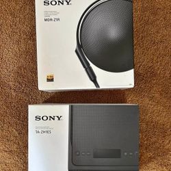 New Sony Headphones And Amplifier