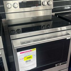 Stove Stainless Steel New Open Box 