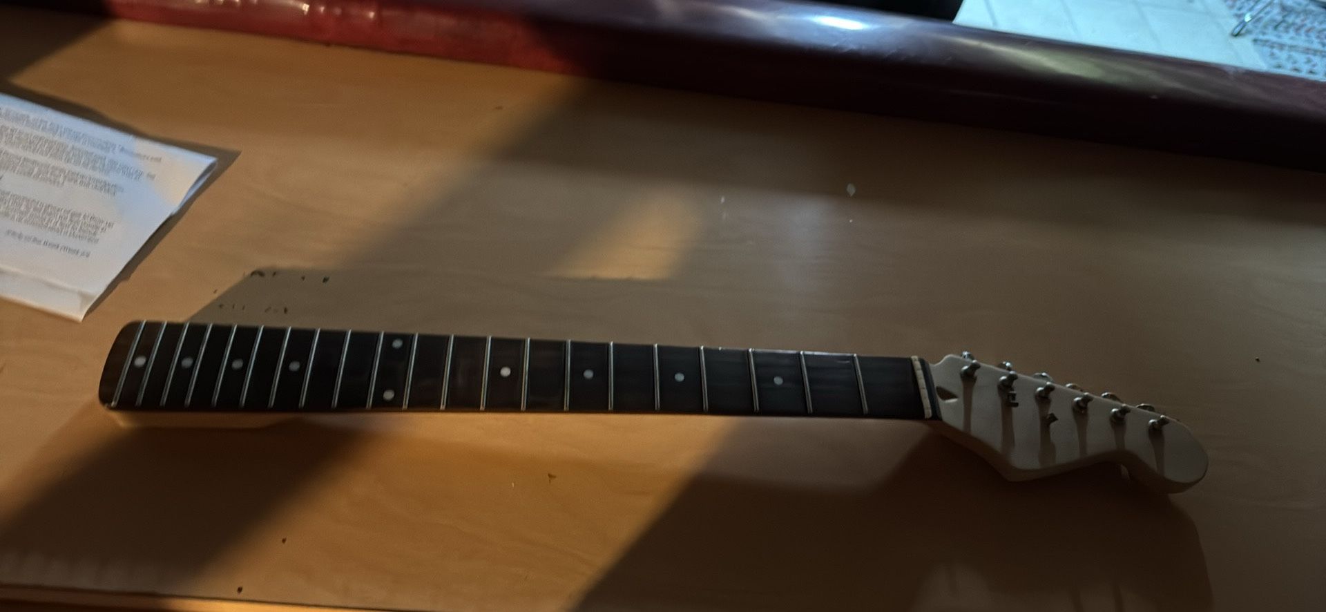 Guitar neck