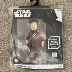 Star Wars Chewbacca Toddler Costume Size  3-4 Years