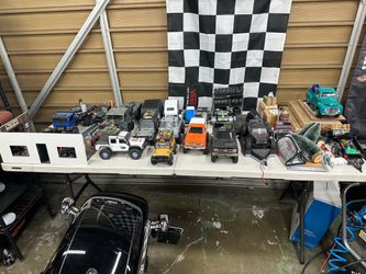 New 11 RC Trucks, trailer parts everything you see