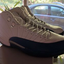 French Blue Jordan 12s