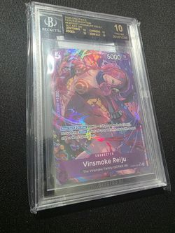 ONE OF ONE BLACK LABEL: One Piece Heroines: Vinsmoke Reiju ALT ART SR BGS 10