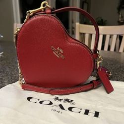 2023 Limited Edition COACH Heart Crossbody 