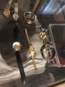 Assorted vintage watches 5$ each