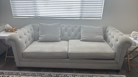 Gray sofa
