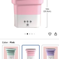 Foldable Mini Washing Machine
