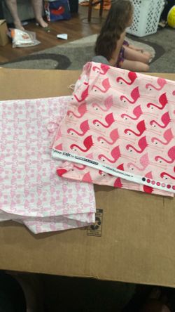 Flamingo fabric