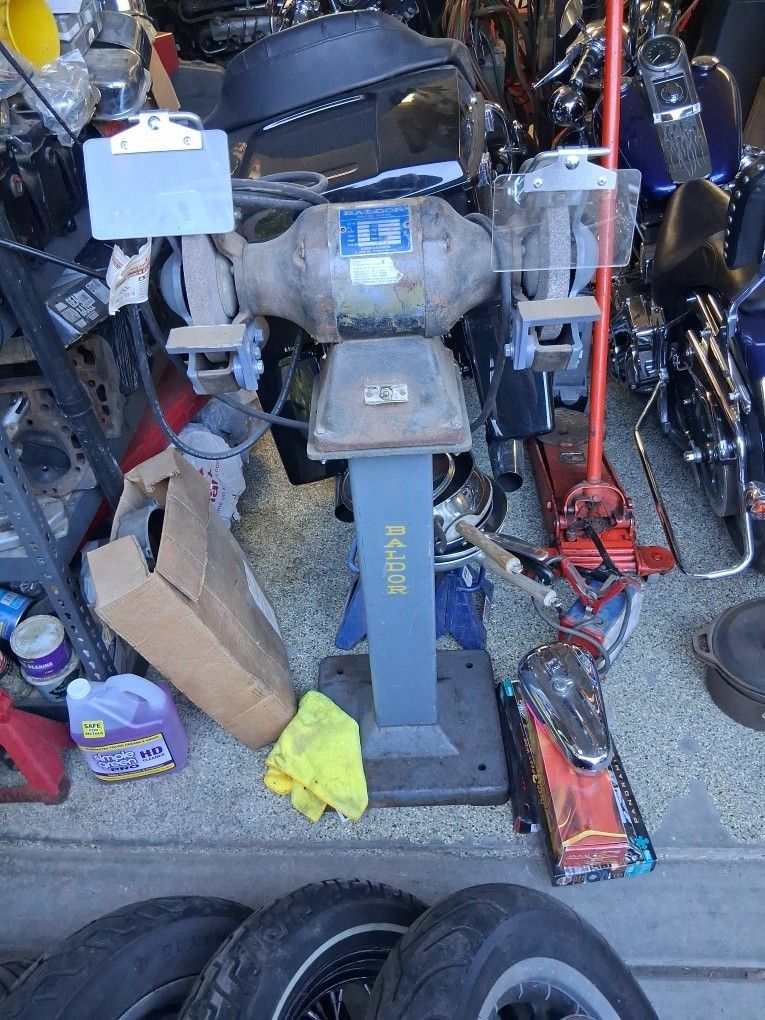Baldor Grinder And Stand