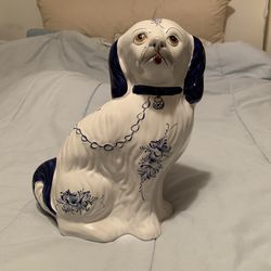 Ceramic Dog  Figurine 