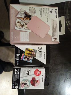 Canon IVY Mini Photo Printer II Bundle