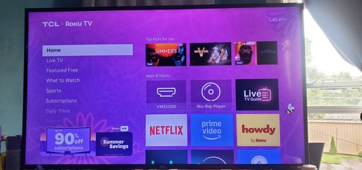 TCL ROKU TV 55 INCH MODEL 55S405
