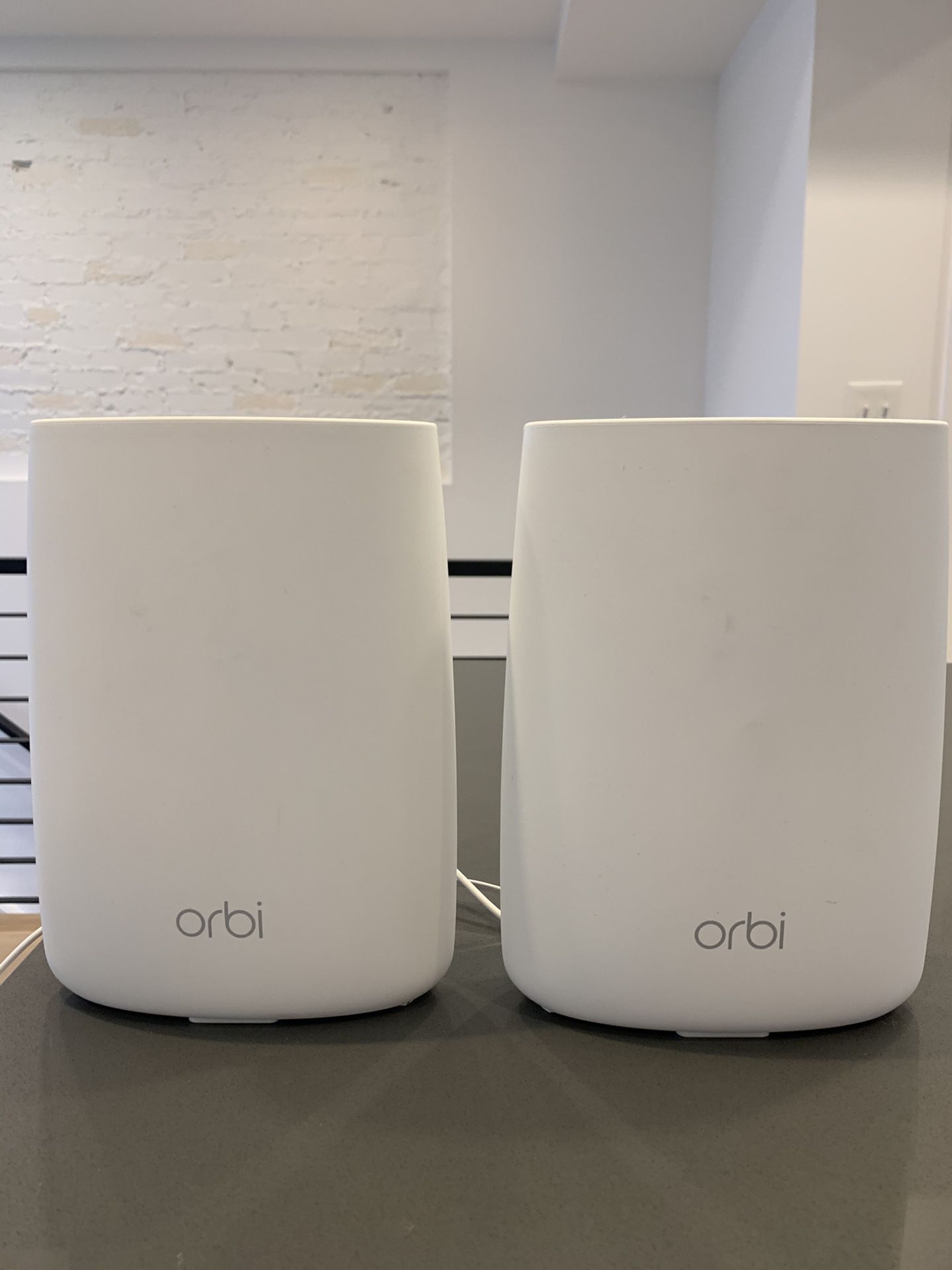 NETGEAR Orbi Tri-band Whole Home Mesh WiFi System with 3Gbps Speed (RBK50) – Router & Extender Replacement Covers Up to 5,000 sq. ft., 2-Pack