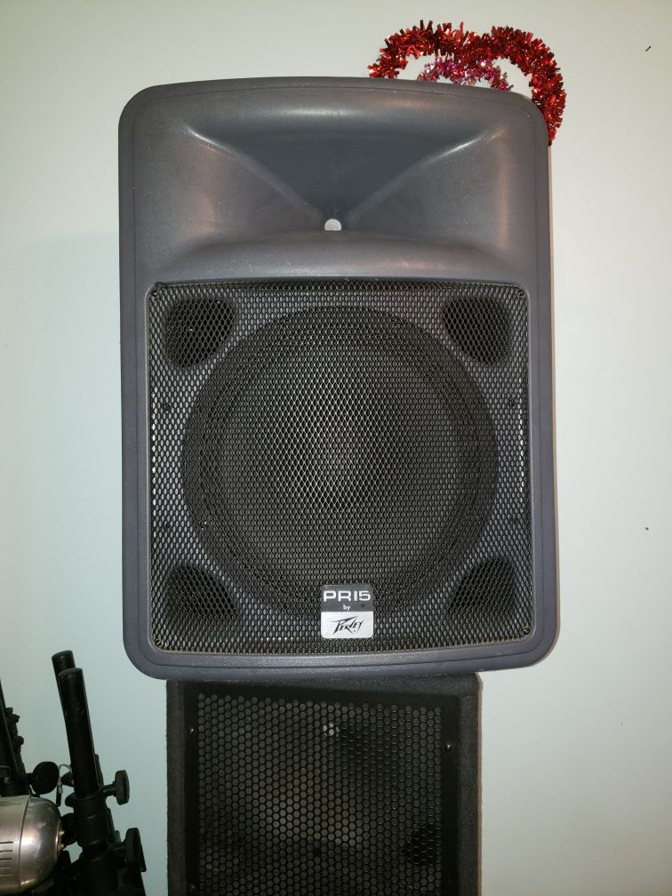 Peavey pr15 passive speakers