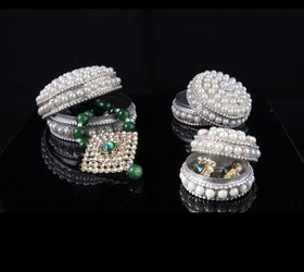 Handcrafted pearl box set of 3 nesting box