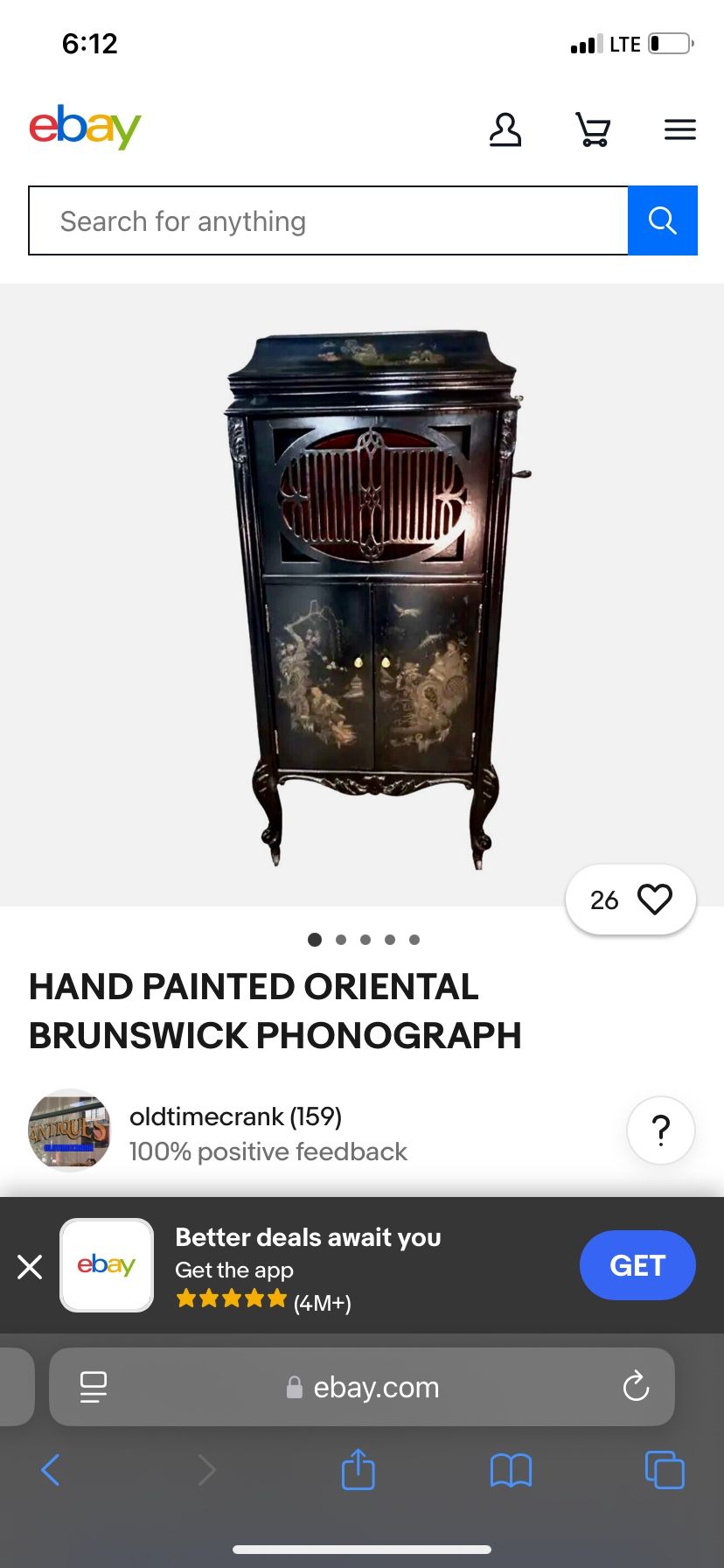 1916 Brunswick Phonograph