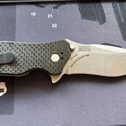 New Zero Tolerance Ken Onion Design S30v Carbon Fiber