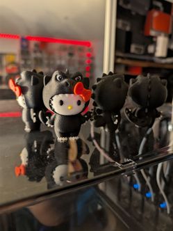 Custom 3D Printed McDonald's Hello Kitty x Godzilla