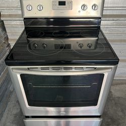 Maytag Stove Stainless Steel oven