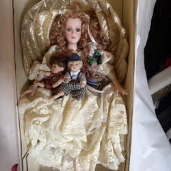 Porcelain Angel Doll