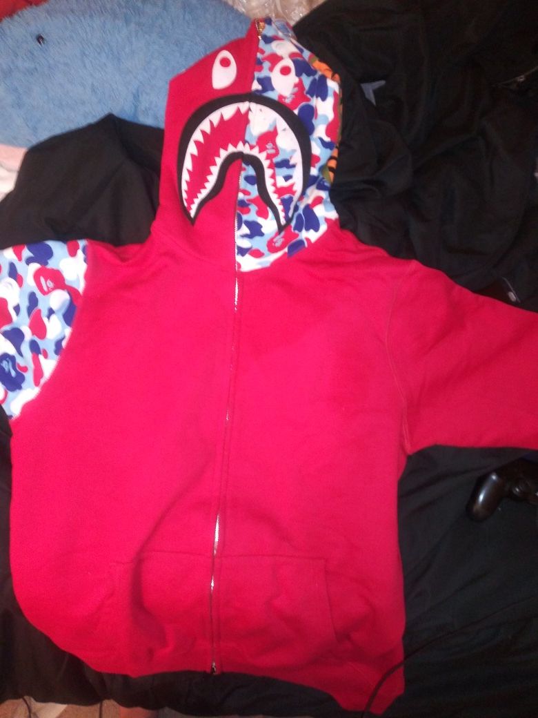 Bape French camo size xl