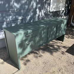 Green tv stand /cabinet