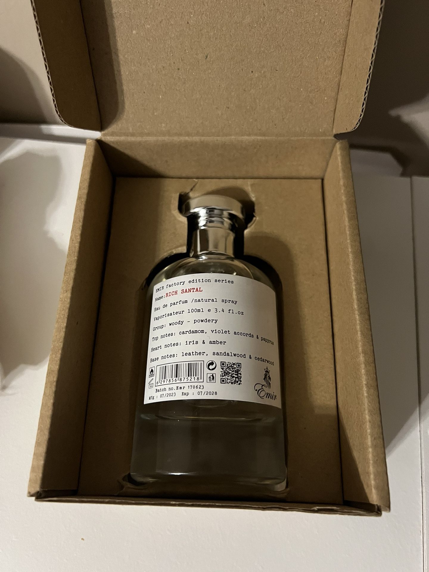 Le Labo Santal 33 Dupe Emir Rich Santal 3.4oz Unisex Perfume