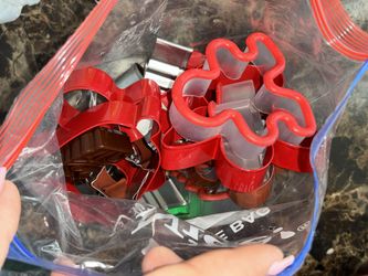 Gallon Zip Lock Nah Of Christmas 🎅 Holiday Cookie Cutters 