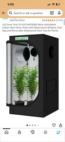 Hydroponic Indoor Grow Tent-New in Box