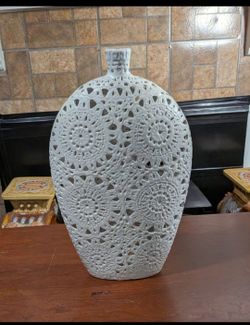 19.5" x 12"  IMAX  Large Lacey Vase