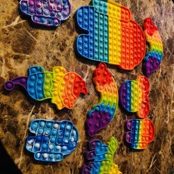 NEW (10) FIDGET POPPERS /  LOT 2 