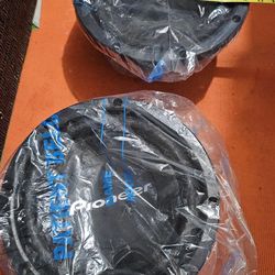 2x Pioneer TS-W312S4 12" Single Voice Coil Subwoofer