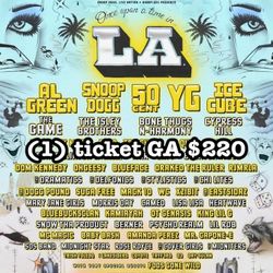 1 Once Upon a Time In LA Ticket