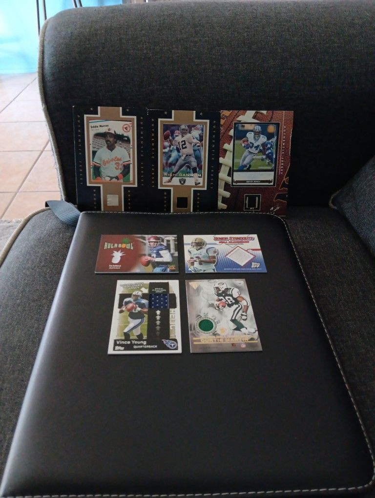 Trading Cards With Patches, Please Read Description.