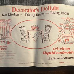Vintage Hot Iron Transfers