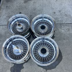 15x8 Dayton Wire Wheels
