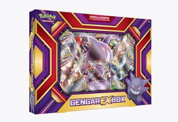 Gengar EX box Pokemon Box