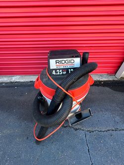 Rigid wet/dry vac 4.25