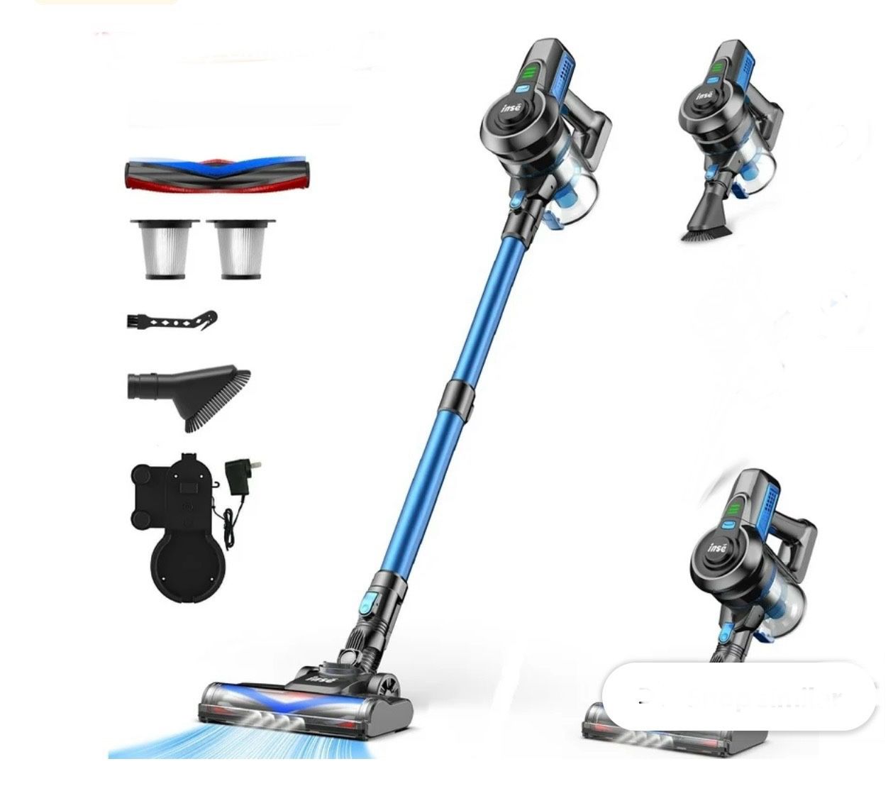 Inse N670 Cordless Stick Vacuum Cleaner