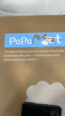 Elastic childhood play mat