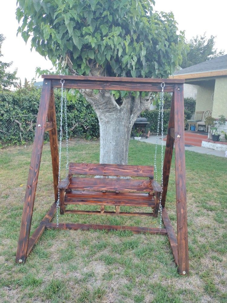 Child's Porch Swing On Stand