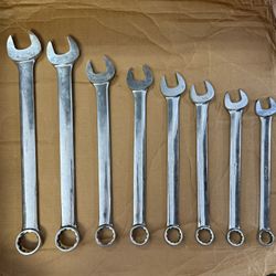 Snap-on OEX Jumbo Wrench Set 1-1/16”–1-5/8” (OEX34–OEX52A)