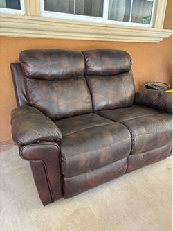 Love seat recliner