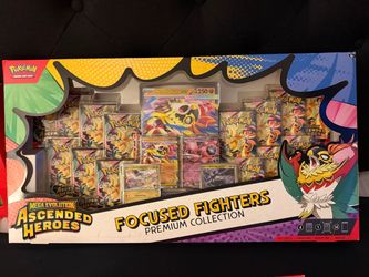 Pokémon TCG Focused Fighters Premium Collection Box 14 Packs